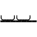 Прокладка картера  R6 (к-т 4 шт) 1x \Scania 124 DN/DS/DSC1201-05/DTC12  Elring