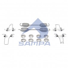 РМК колодки тормозной  комплект на ось; SN 4212/4218/4220/4222 1995 =>   SAMPA
