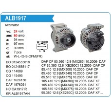 Генератор 24V 80A DAF XF105       KRAUF