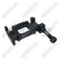 Кронштейн рессоры правый с штифтом + крепление под амортизатор рессора 70mm    Bagen