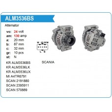 Генератор для автомобилей Скания 6 серия 130A        KRAUF 