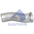Труба глушителя передняя  SAMPA  