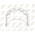 Барабан тормозной  420x180/184 H=227 d=290/335 n10x23     BPW HS..ECO MAXX.    Sonder