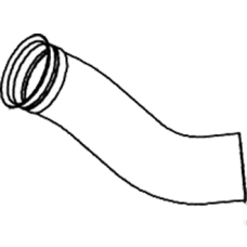 Труба глушителя от турбины FH12    EXIT 