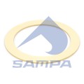 Кольцо уплотнительное ступицы ( пластик) 104*136*2.5 9T 420N SAMPA