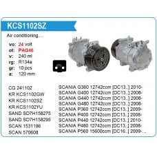 Компрессор кондиционера Scania P,G,R,T ser (08-)  KRAUF